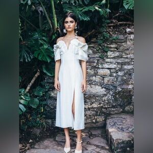 Cult Gaia Muna Dress in white - size 0